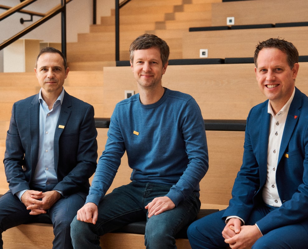 L’équipe dirigeante de DIGI Belgium lors du lancement commercial de l’opérateur