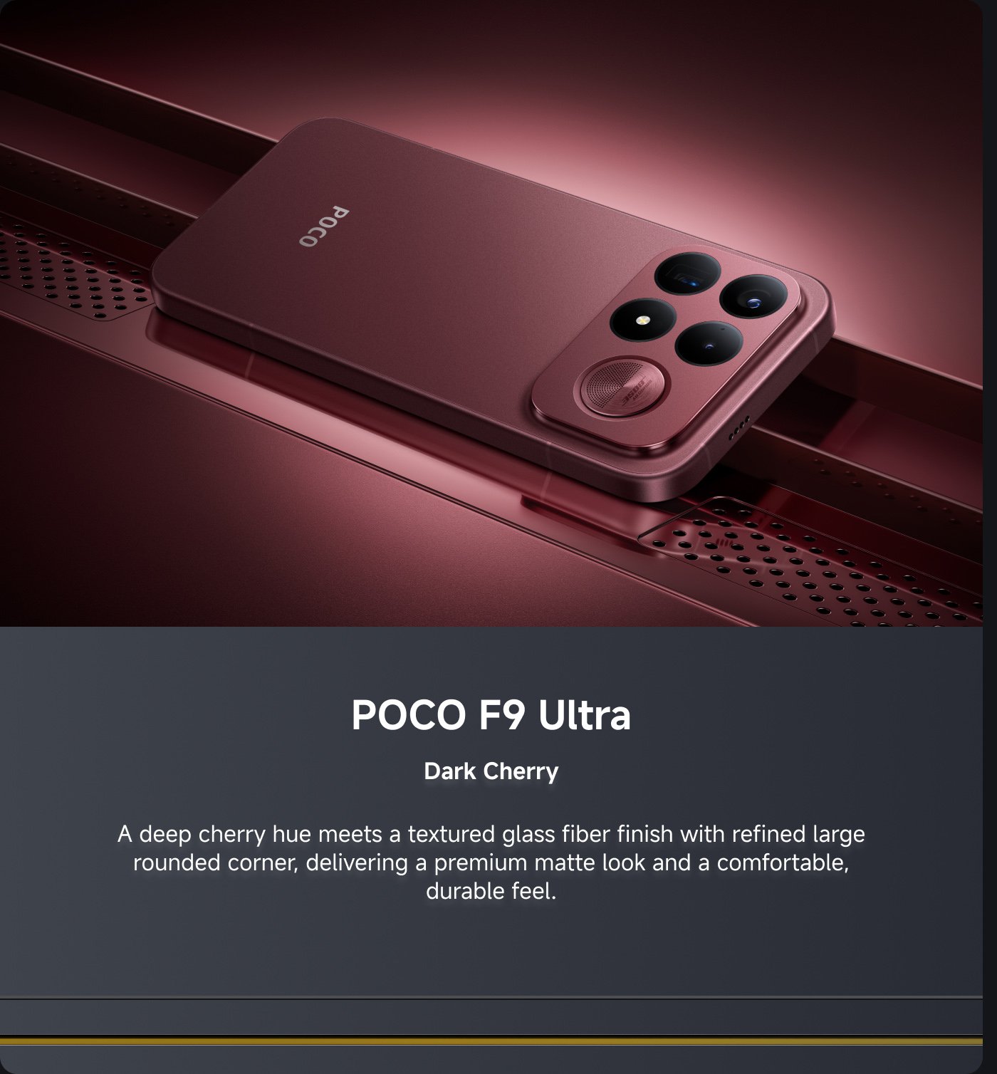 POCO F9 Ultra rouge et POCO F9 Pro vert présentés par Xiaomi